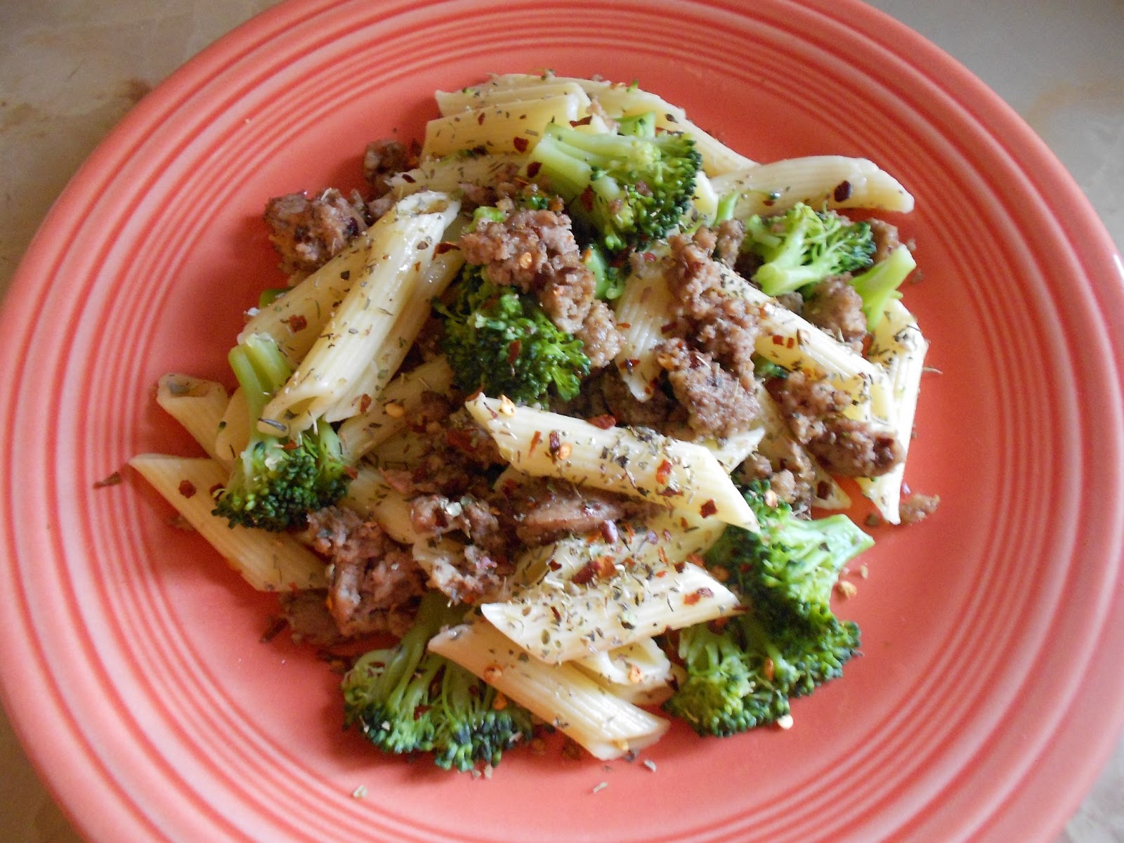 A Healthy Dinner, Pasta With Ground Turkey and Broccoli Frugal Family