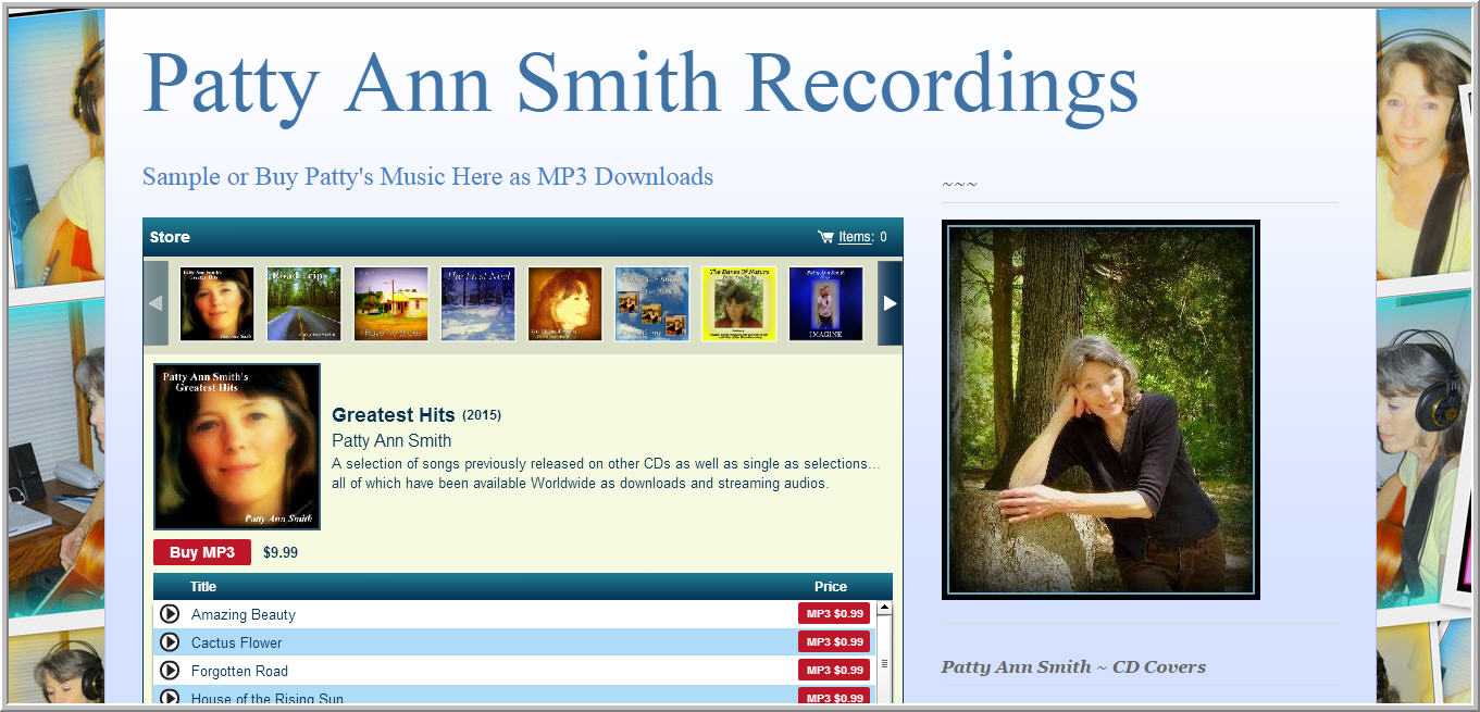 Patty Ann Smith Recordings
