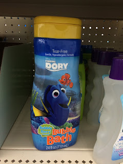 finding dory bubble bath 