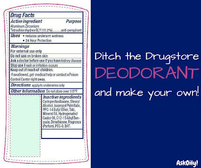 diy recipe deodorant kill pit stank odor make your own | Hot Pink Crunch