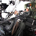Berita Foto : Uji Coba Senapan Mesin Helikopter NBO-105 TNI AL