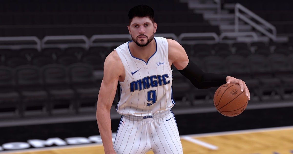NBA 2K19 Nikola Vucevic Cyberface by zjj1122 Shuajota