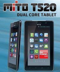 Harga dan Spesifikasi Tablet Murah Mito T Harga dan Spesifikasi Tablet Murah Mito T520