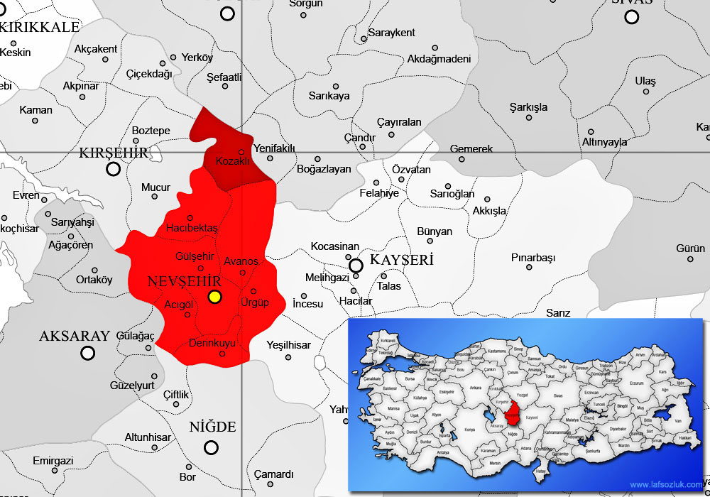 Kozakli Nerededir Nereye Baglidir Kozakli Hangi Ilin Ilcesidir Laf Sozluk