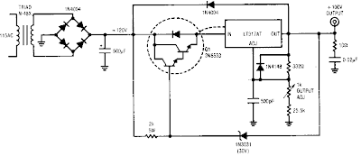 High Voltage Regulator Circuit Diagram | Electronic ...