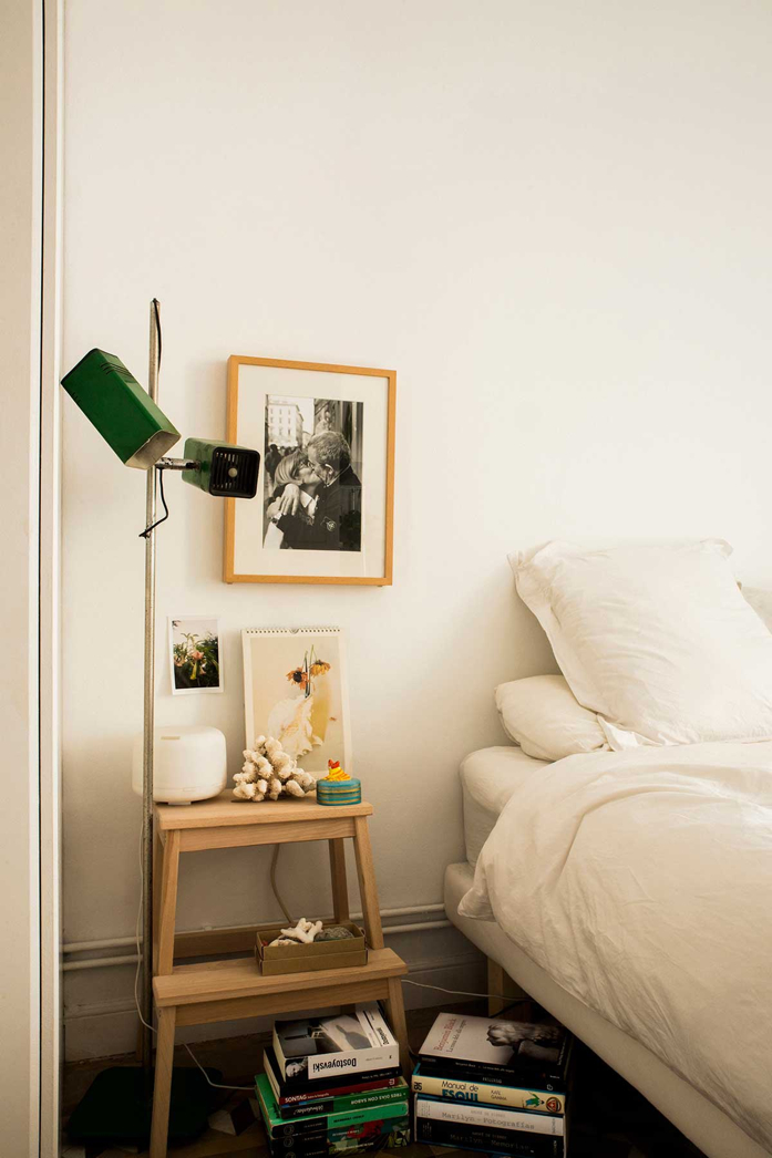 A simple and white bedroom - designaddictmom