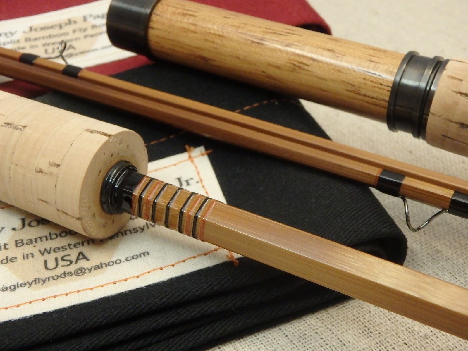 Anthony Joseph Pagley Jr. Bamboo Fly Rods Bamboo Fly Rod Photos