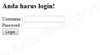 Membuat sistem login multi user menggunakan cookie pada php