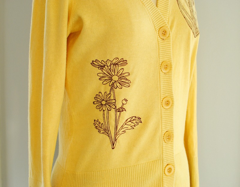 DIY Machine Embroidery on Knit Garments OBSiGeN