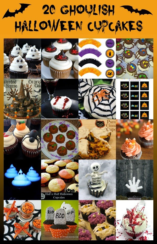 20 Halloween Cupcake Recipes
