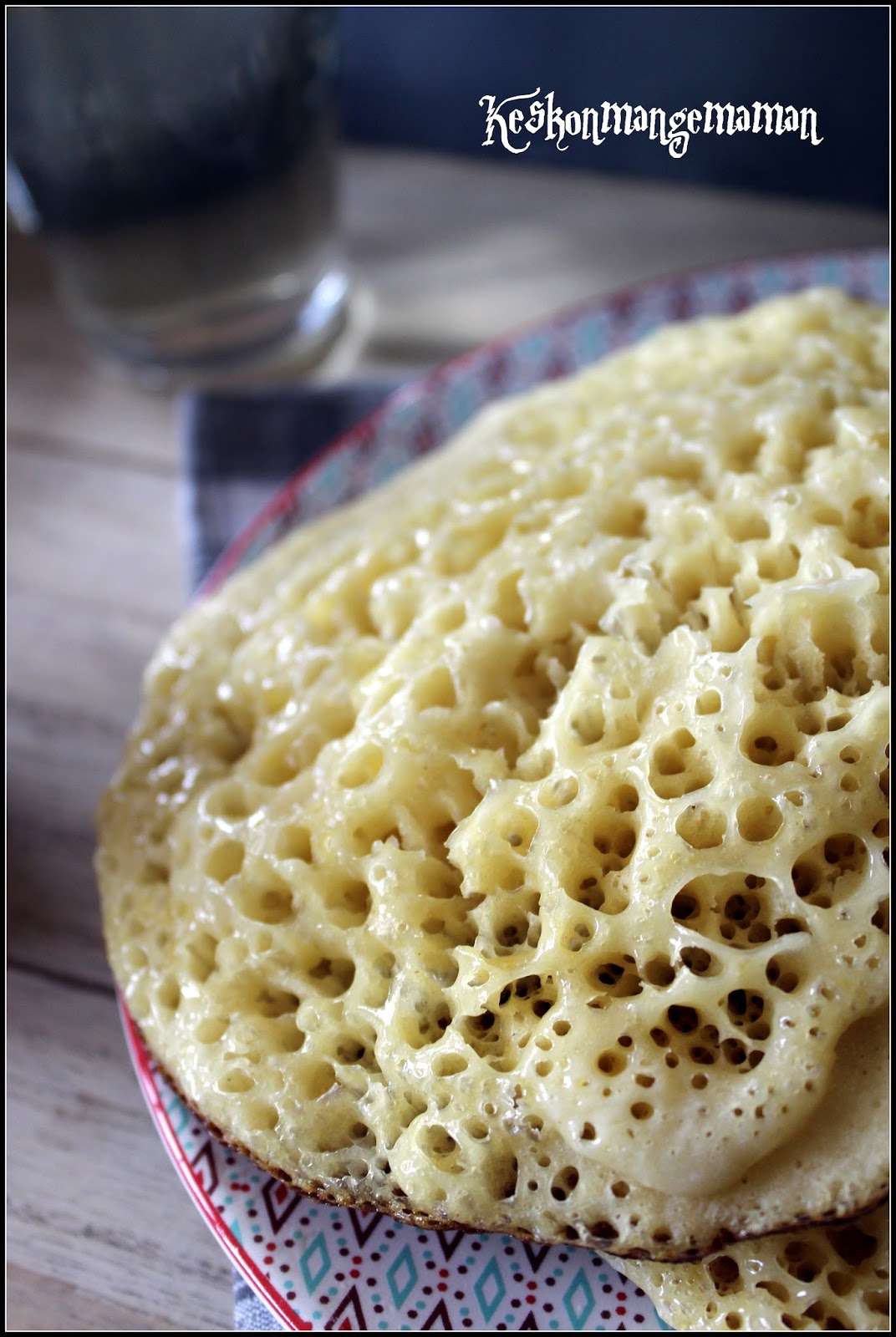 Keskonmangemaman? Baghrir ou crêpes mille trous express au blender