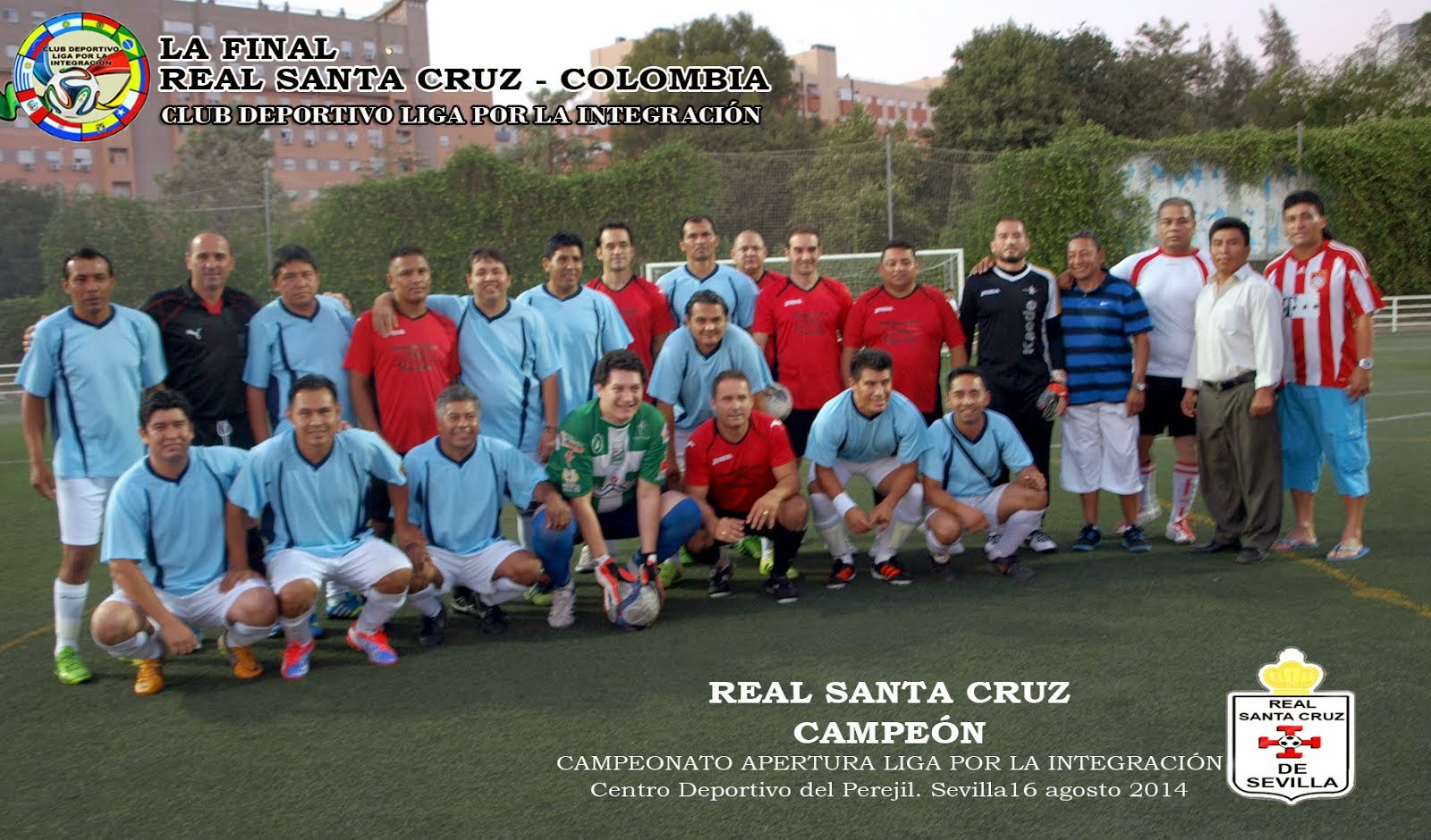 La Final, 16 agosto 2014 Real Santa Cruz - Colombia