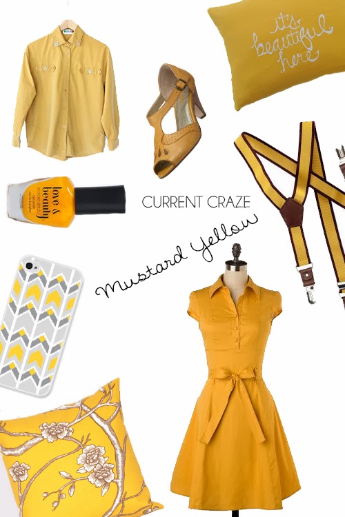 Day's HairStyles CURRENT CRAZE // MUSTARD YELLOW