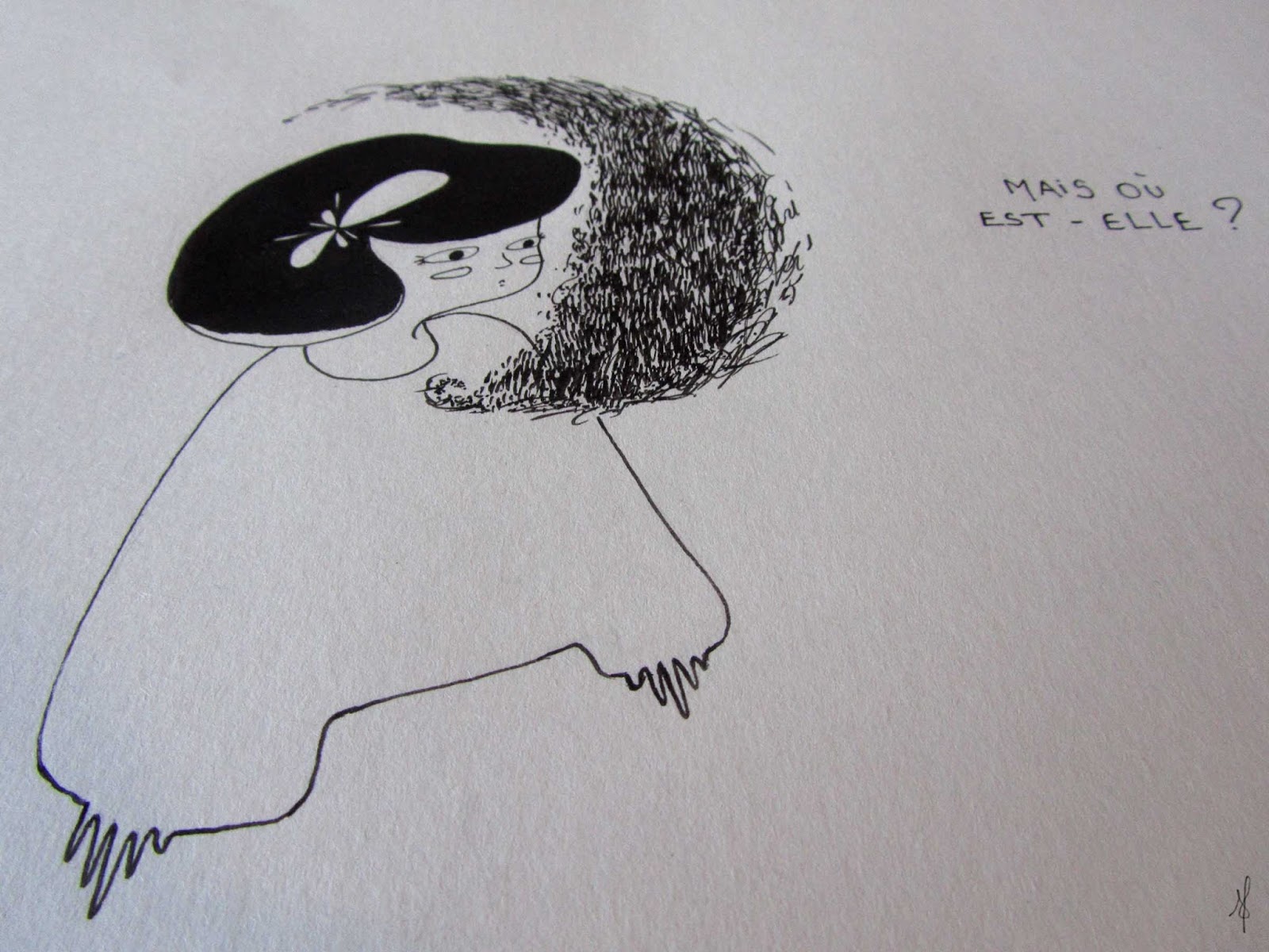 Laurène Sanches Il y a des moments où on a la tête dans le brouillard.