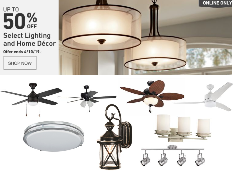 Lowe S Has A 50 Off Select Lighting Ceiling Fans Sale 30