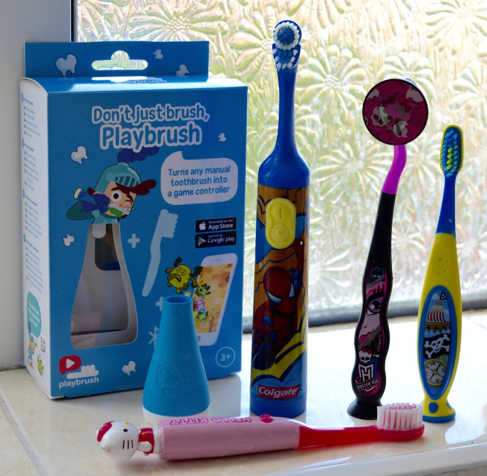Don't just brush, Playbrush Turn your child's toothbrush into a fun
