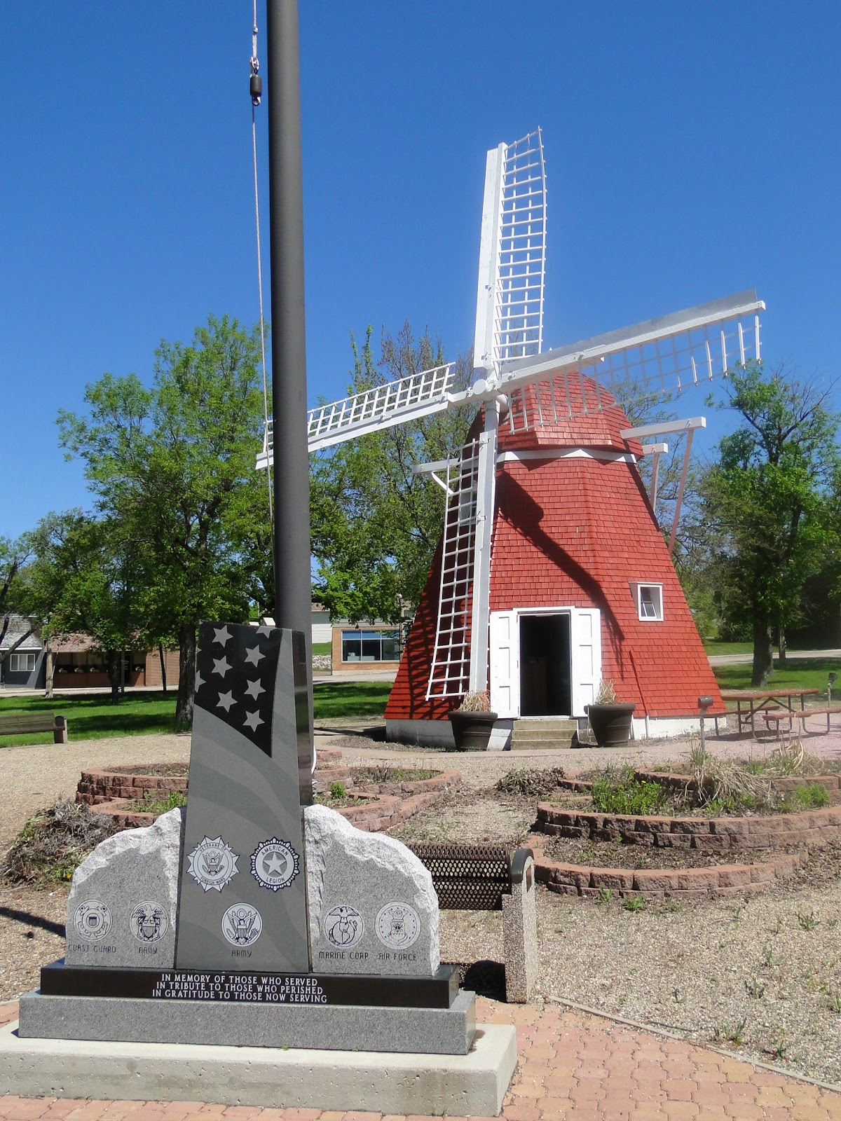 Here I am Springtime in Kenmare, ND
