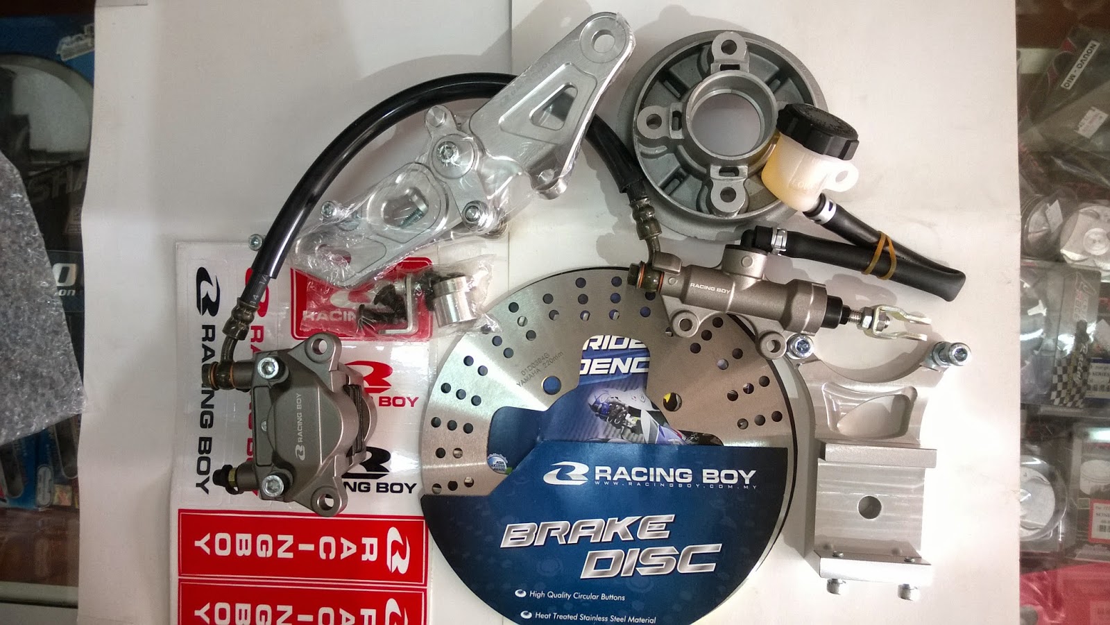 RACING BOY REAR BRAKE SYSTEM YAMAHA LC135 / SNIPER PALEX MOTOR PARTS