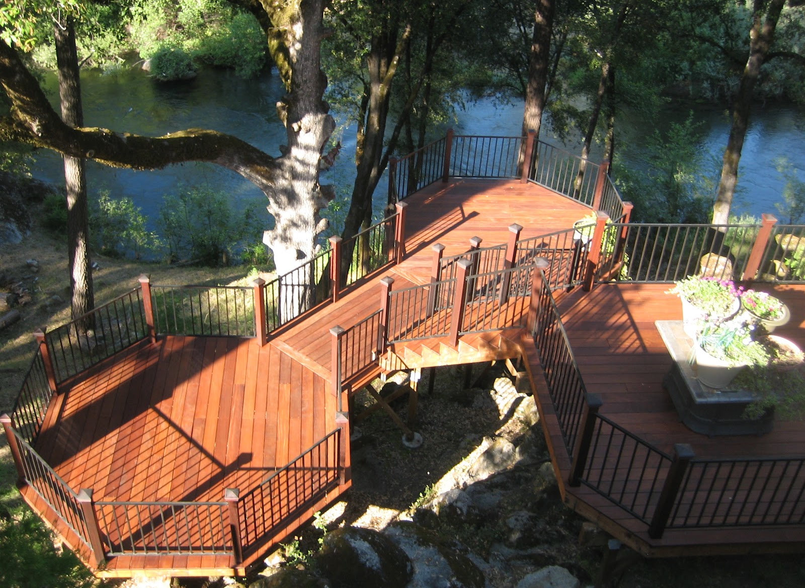 Wood Deck Care Building and Staining a New Deck