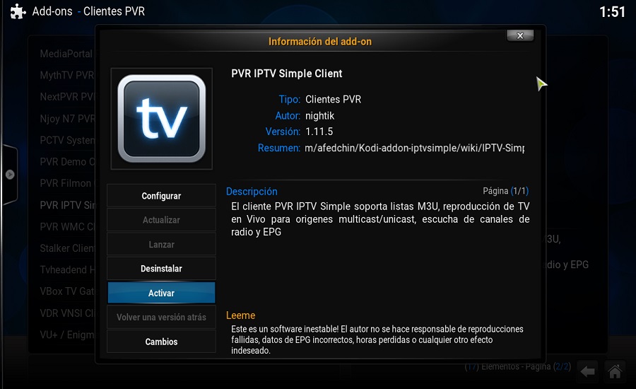 Simple client. Simple IPTV. PVR.