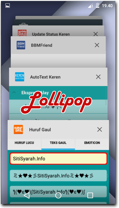 Keunggulan Lollipop