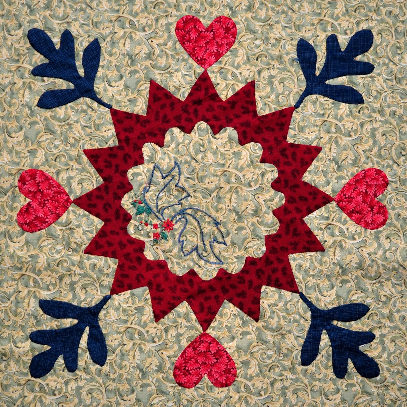 mit Farben und Faden... Quiltmania Mystery Quilt Teil 2