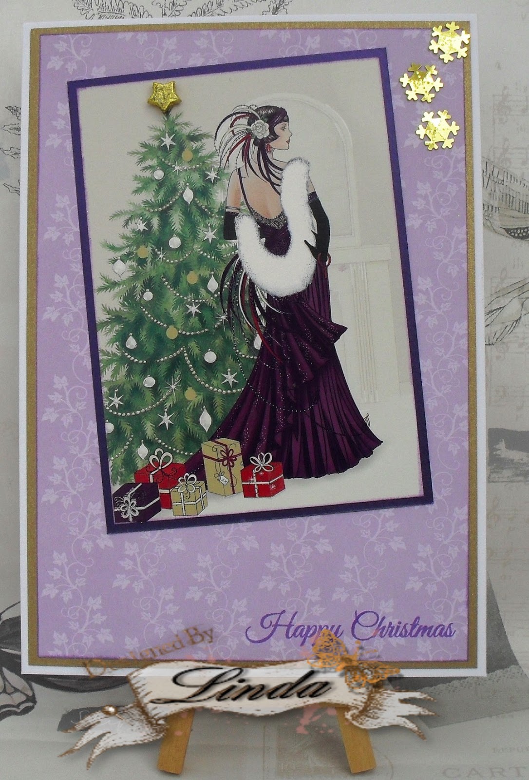 Linda's Crafty Piece of Heaven Art Deco Christmas