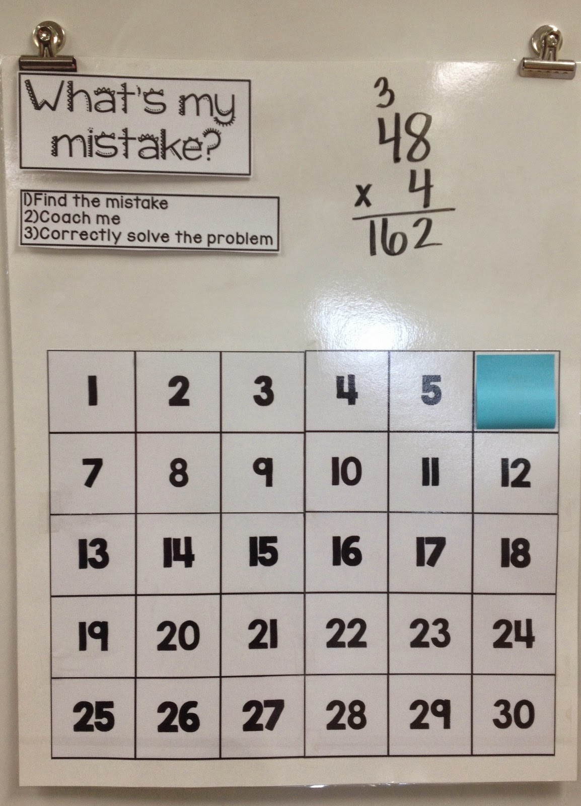 Keep Calm and Teach On: Monday Made It - Math Poster!