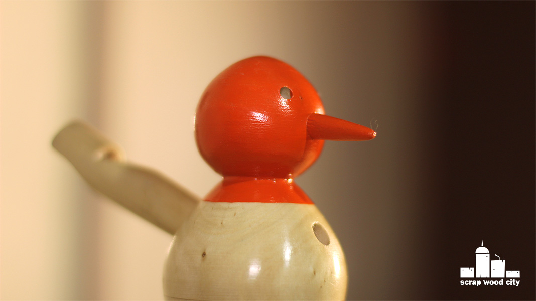 scrap wood city How to make a toy bird whistle on the wood lathe