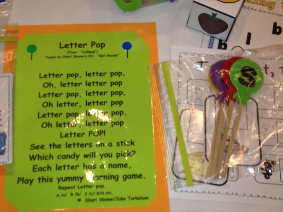 Sweet Kinders Letter Pop, Letter Pop! Sweet Kinders Letter Pop, Letter Pop!