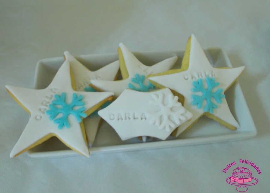 Galletas Frozen fondant