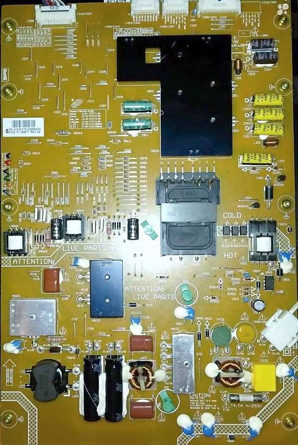 Master Electronics Repair ! REPAIR / SERVICING TV PHILIPS 40PFL7007T