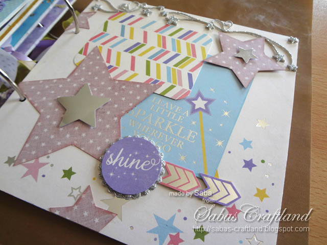 Saba's Craft Land: Scrapbook (Memory Book): Princess
