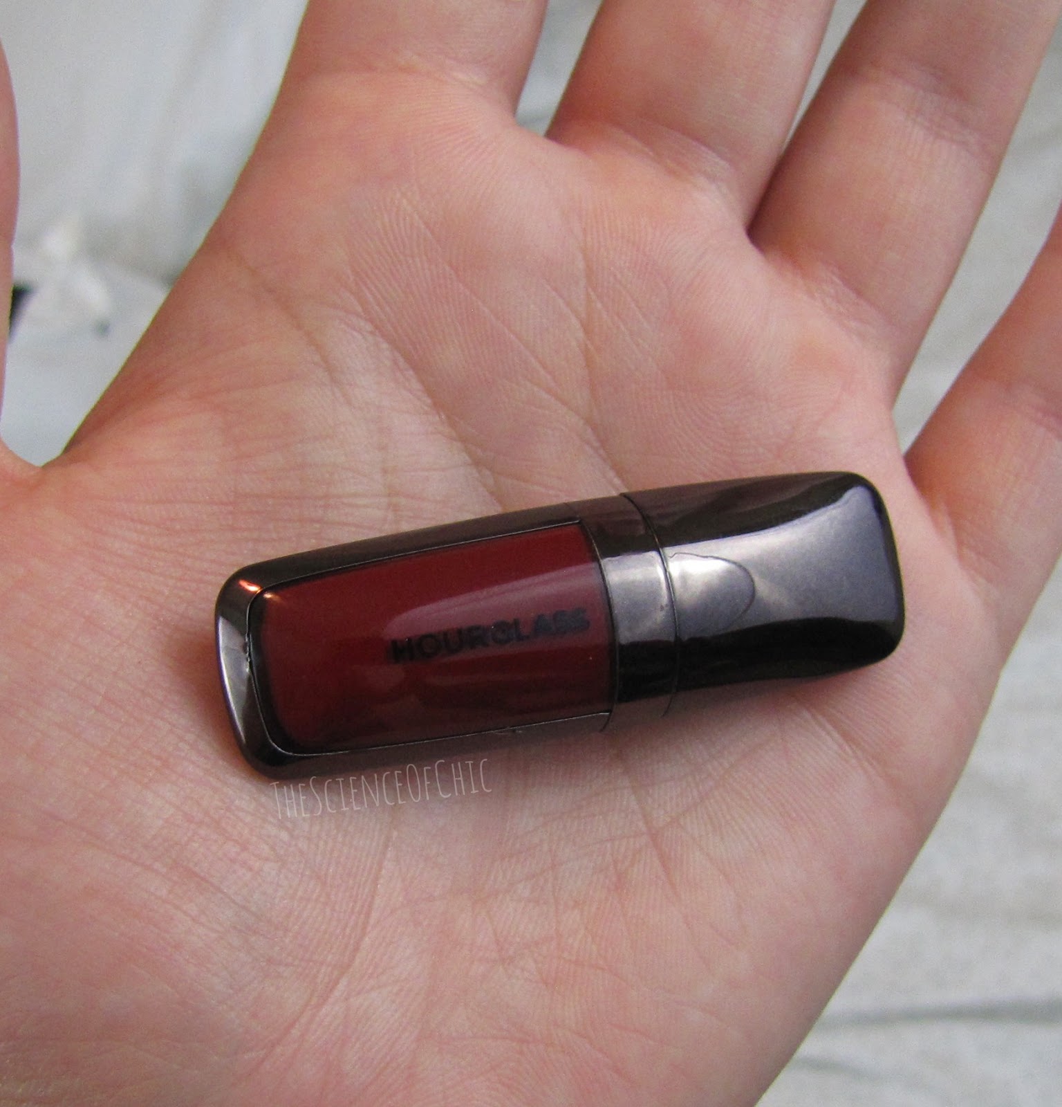Hourglass Icon Opaque Rouge Liquid Lipstick Review Swatch The