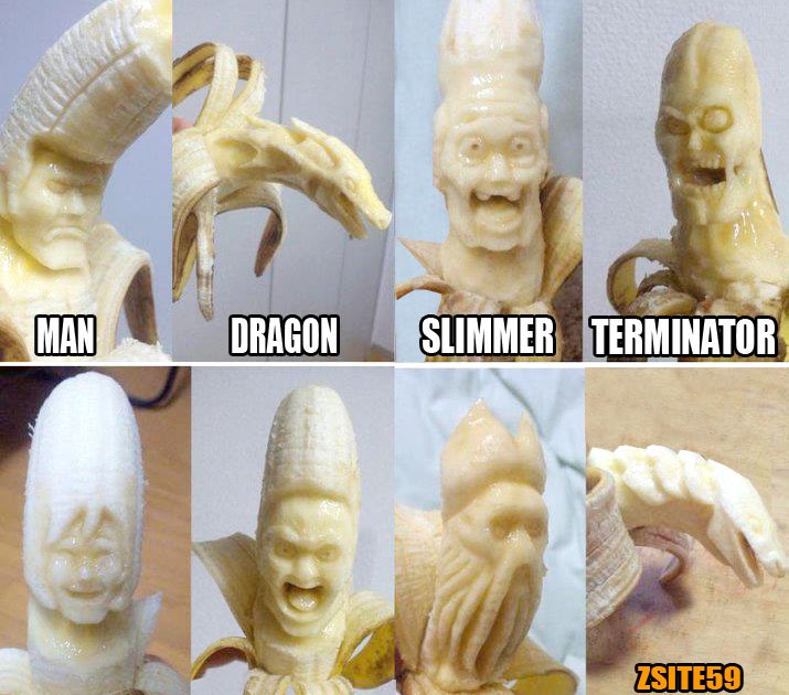 Z59 NEWS & STORIES Banana Art Fun way to express yourself with a