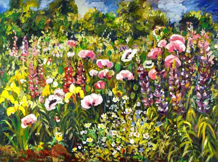 Бесконечное разнообразие цветов. Ingrid Dohm