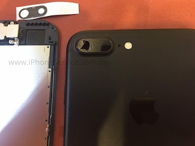 iPhone 7 plus camera glass replacement