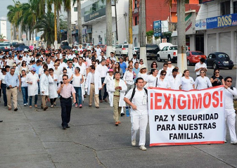 Con poderosa marcha, médicos protestarán por asesinato de neurocirujano en Veracruz puerto. Noticias en tiempo real