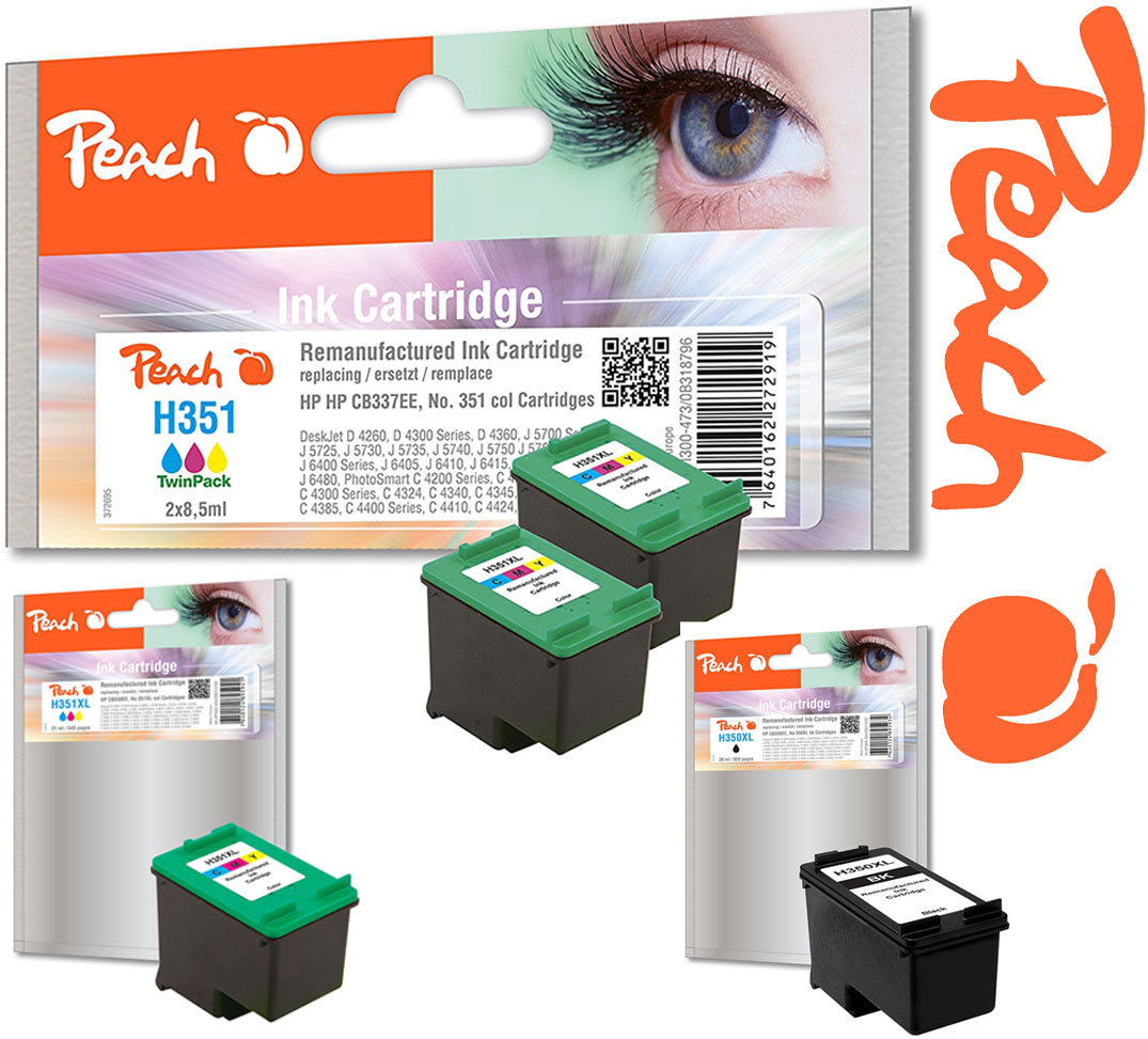 Cartucce HP 350XL 351XL Cartucce Di Inchiostro 350XL 351XL Compatibili HP - Per Stampanti PhotoSmart C4480, C4500, C4580! Cartucce Compatibili Per HP PhotoSmart - Foto 8