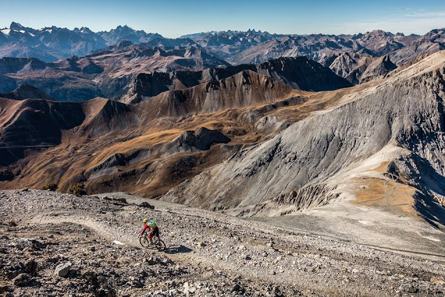 Bikebergsteigen Westalpen - Mont Chaberton 3136 m