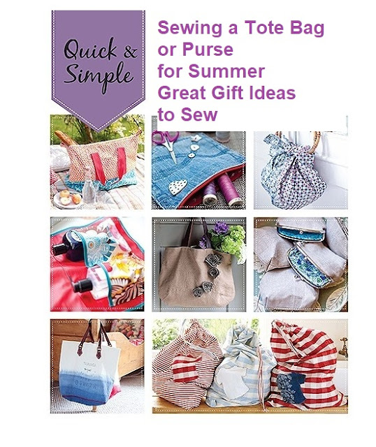  Sewing a Tote Bag for Summer Gift Ideas Simple Sewing Patterns