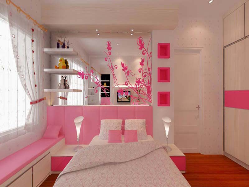 Desain Kamar  Tidur  Minimalis  Warna Pink  Design Rumah 