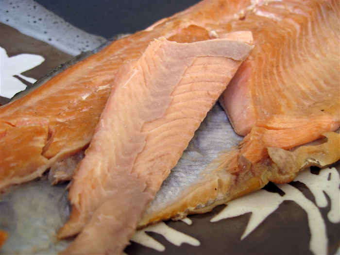 Morsels and Musings smoked rainbow trout