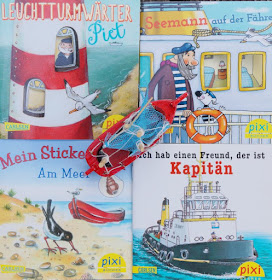 Das Bücherboot auf Küstenkidsunterwegs hat diesmal ganz viele Kinderbücher, Jugendbücher und sogar ein paar Bücher für Erwachsene an Bord, die sich allesamt um das Thema "Ferien und Urlaub am Meer" drehen! Pixi-Bücher zu Strand und Meer machen großen und kleinen Lesern Freude und sind toll für unterwegs und lange Fahrten.