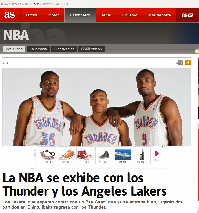 LA NBA EN "AS"