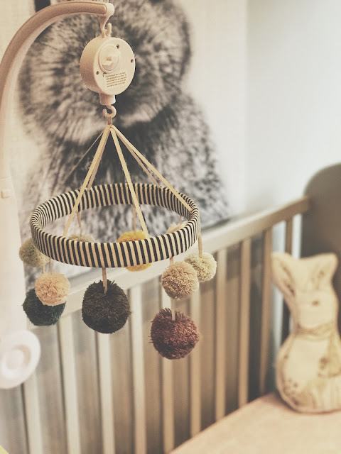 Nursery inspiration for a little girl, grey and pink decor and a bunny rabbit theme 