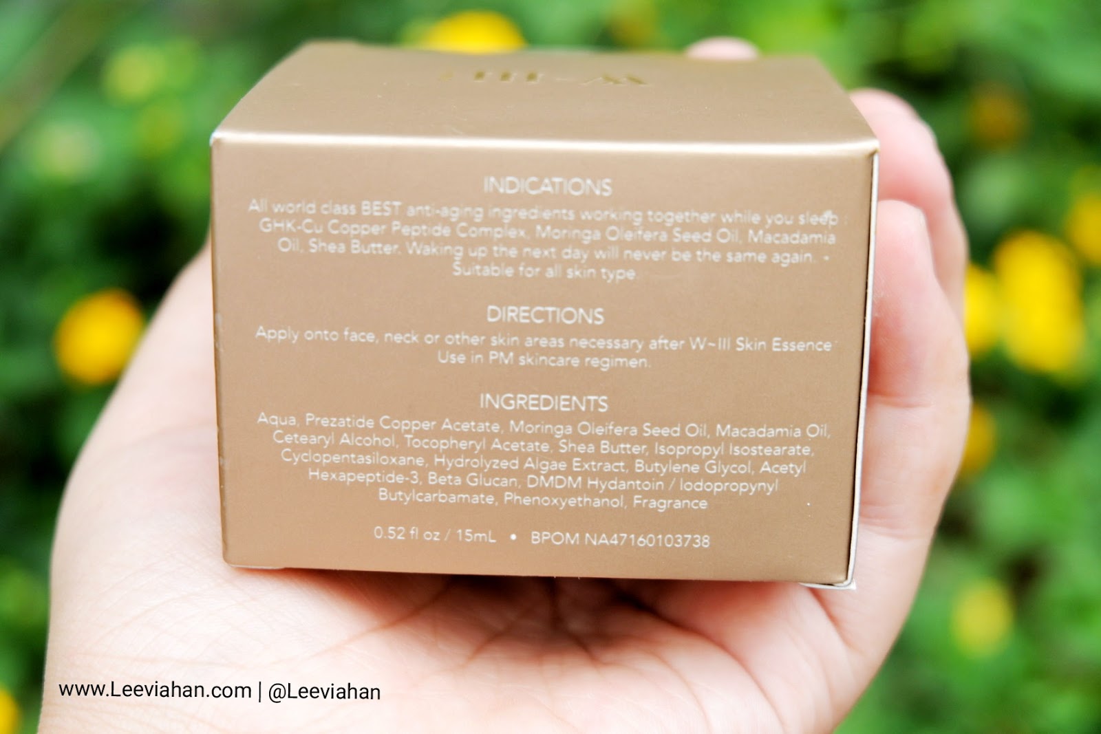 Beauty Blogger Indonesia by Lee Via Han: REVIEW W-III Pro Intense Skin ...