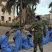 Libya- new photos surface of LNA al-Saiqa commander Mahmoud Warfali executing 10 people in front of al-Radwan Mosque in Benghazi