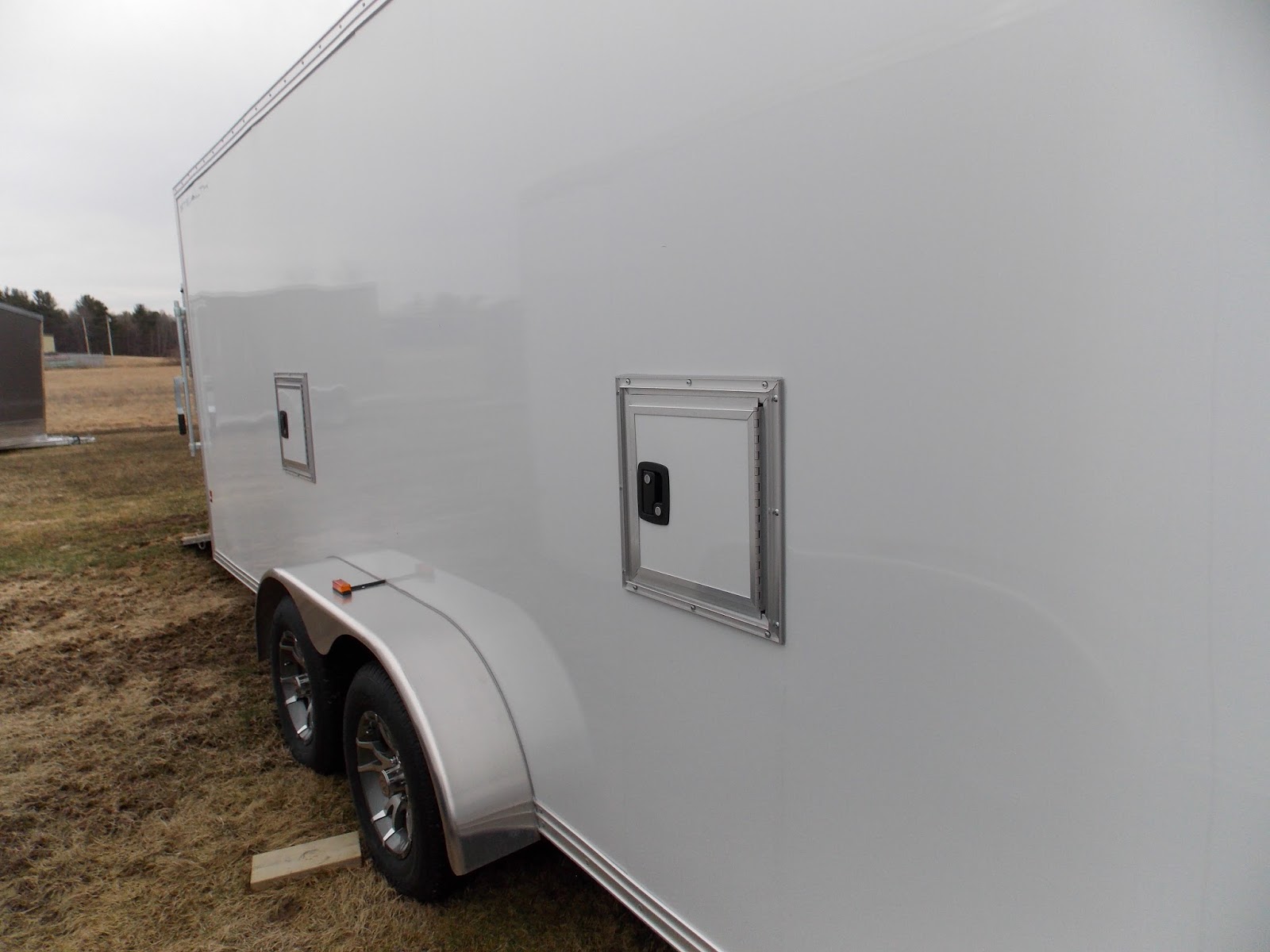 Michaud's Trailers Winslow Maine Stealth 7x22 DriveIn/DriveOut