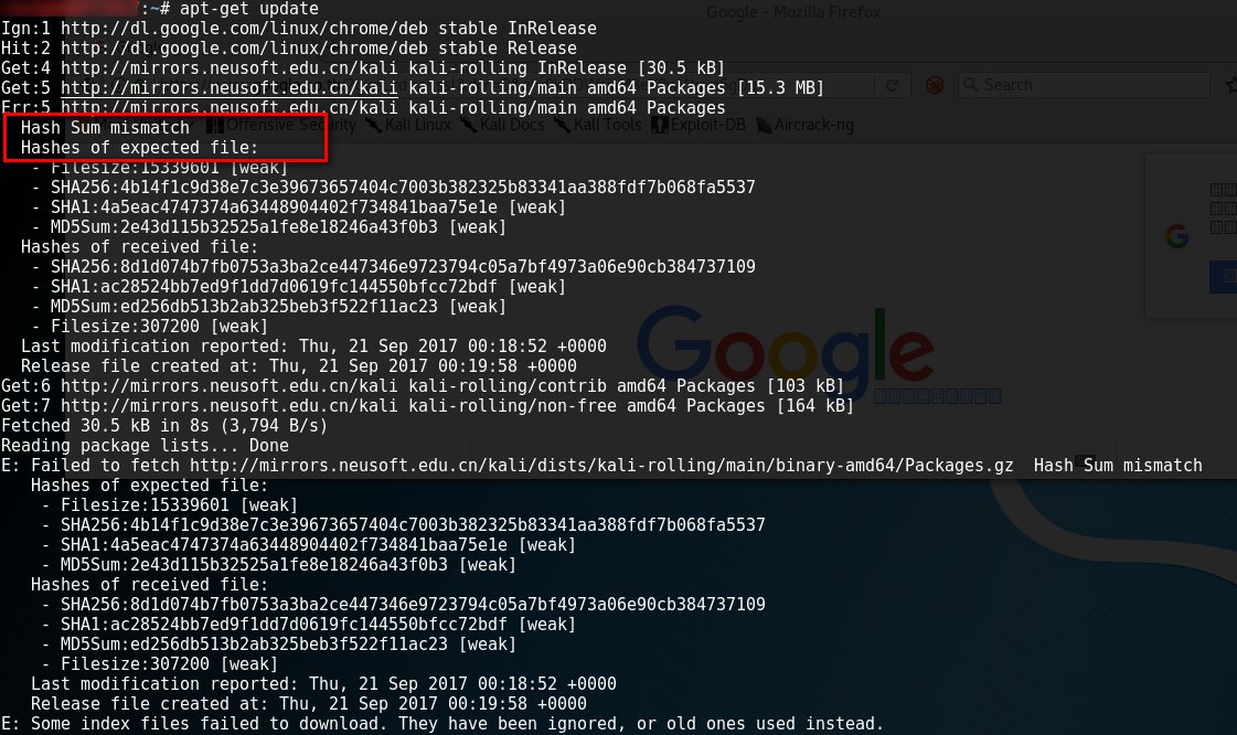 How To Fix Hash Sum Mismatch Error When Updating Kali vrogue.co